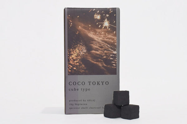 COCO TOKYO シーシャ チャコール 炭 キューブ 1kg 96個入