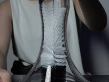 画像をギャラリービューアに読み込む, deeep 【研】KEN シーシャ お掃除 ブラシ 8点セット ガラスの水垢落とし ワイヤーフレキシブルブラシ 3mmクリーンボール600個付き 収納バッグ チューブブラシ ブラック