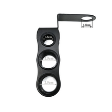 تحميل الصورة إلى عارض المعرض، حامل مقبض الشيشة باللون الأسود (مسند المقبض)