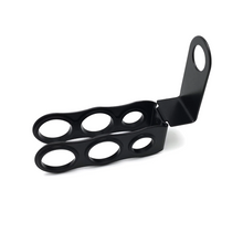 تحميل الصورة إلى عارض المعرض، حامل مقبض الشيشة باللون الأسود (مسند المقبض)