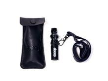 Load image into Gallery viewer, deeep Original Shisha Mouthpiece Resin PU Leather Case Strap Black