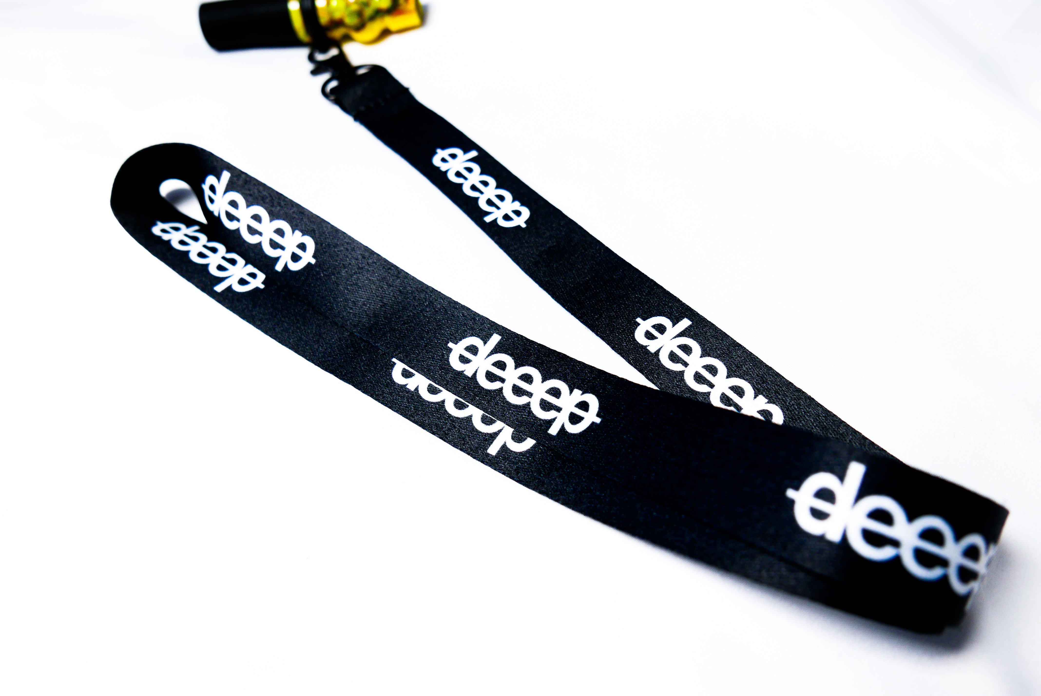 deeep オリジナル シーシャ マウスピース 樹脂製 PUレザーケース ストラップ ブルー