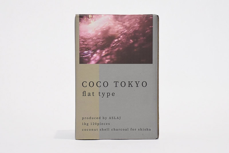 COCO TOKYO Shisha Charcoal Flat 1kg 120 pcs