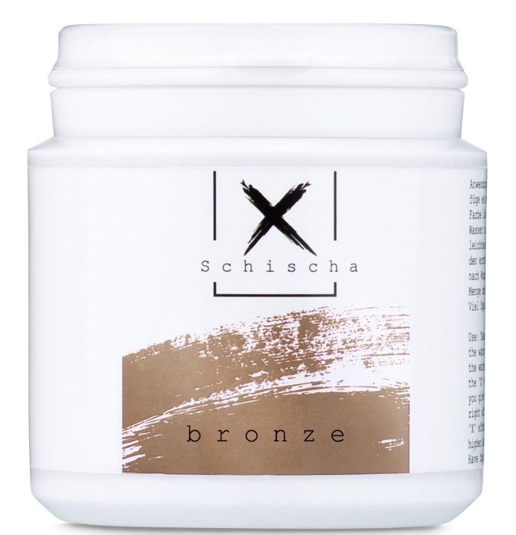 Xschischa Shisha Color Powder Chocolate Sparkle Bronze Copper