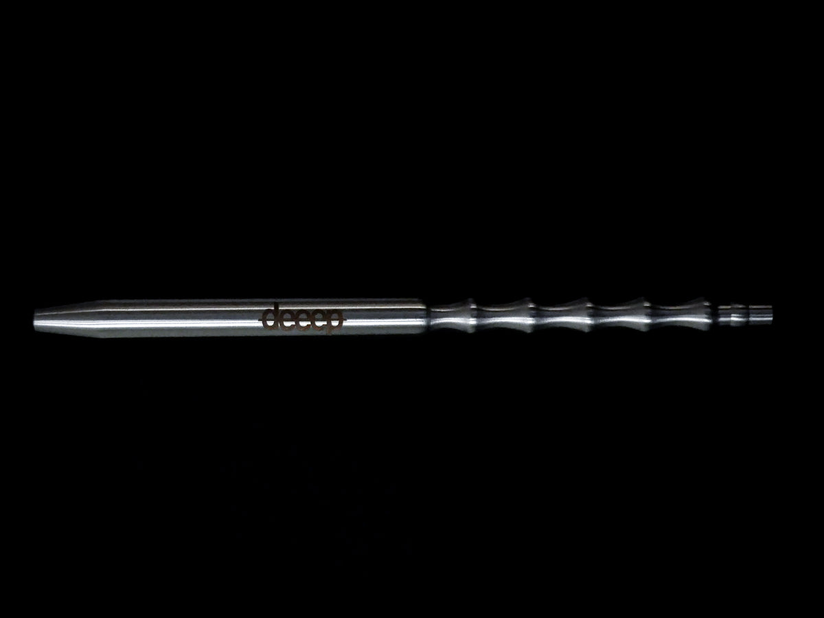 deeep handle S 純正 オリジナル シーシャ用 ハンドル ステンレス シルバー 全長 25cm 直径16mm ジョイントパーツ付
