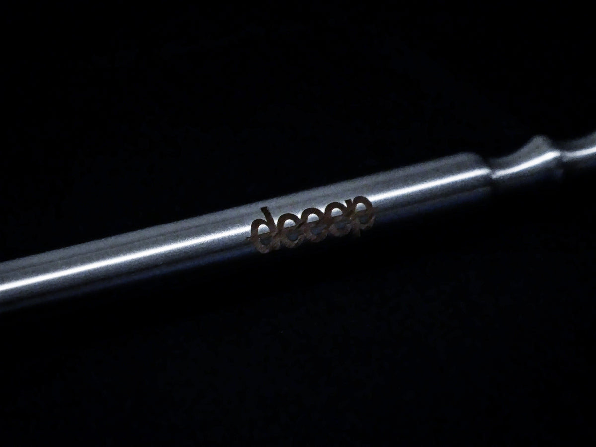 deeep handle S 純正 オリジナル シーシャ用 ハンドル ステンレス シルバー 全長 25cm 直径16mm ジョイントパーツ付