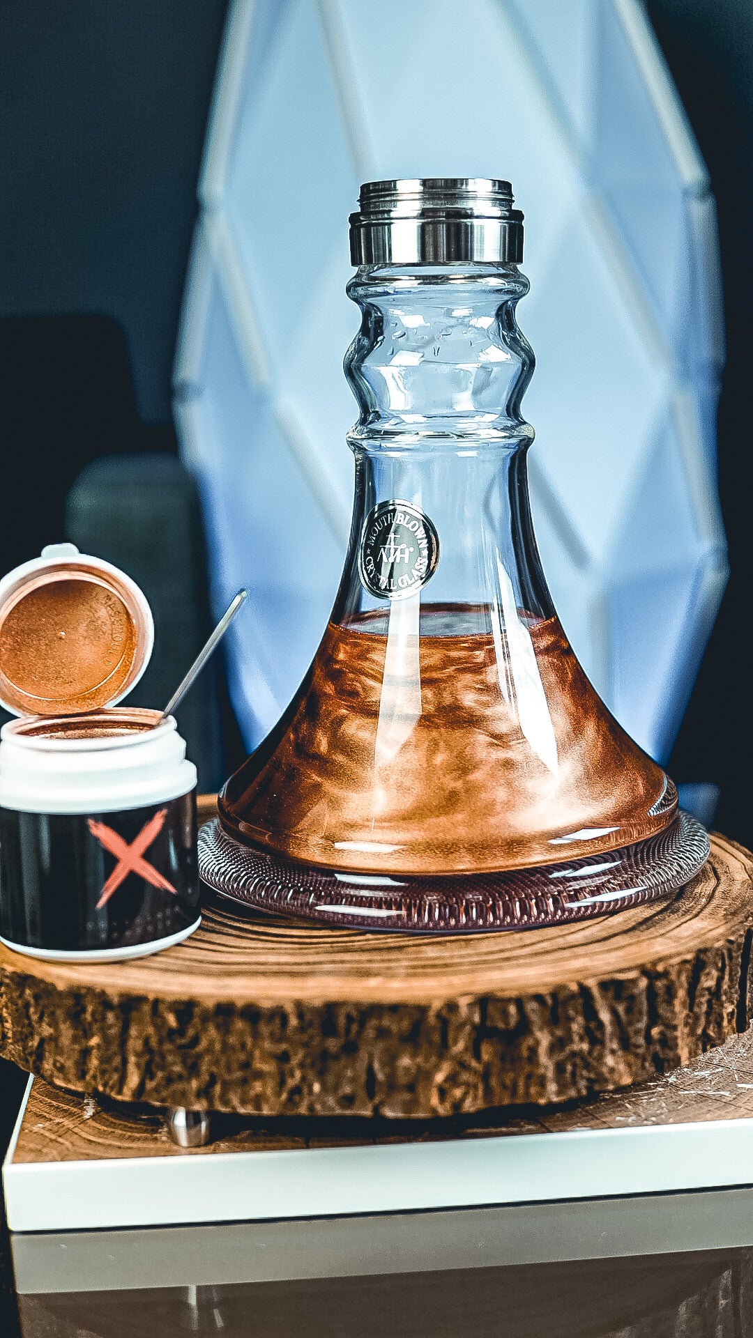 Xschischa Shisha Color Powder Chocolate Sparkle Bronze Copper