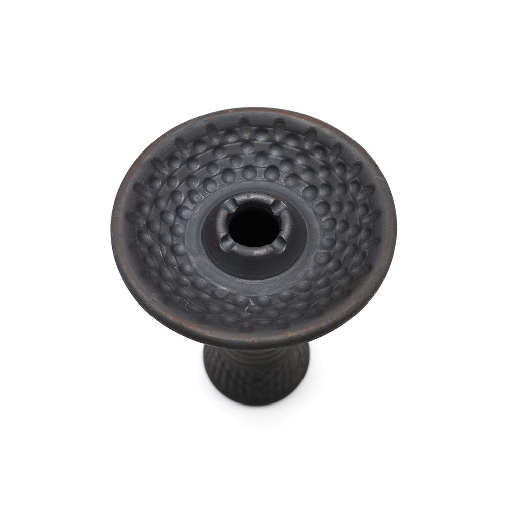 Ceramic bowl (clay top/hagar) Shisha (container for flavor)