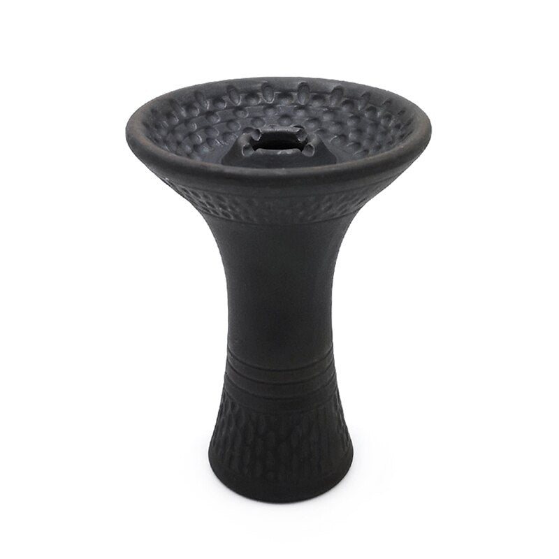 Ceramic bowl (clay top/hagar) Shisha (container for flavor)
